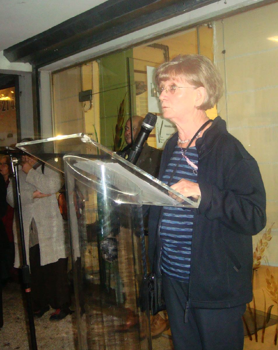 Mme Annie Burlion, Présidente de l’association