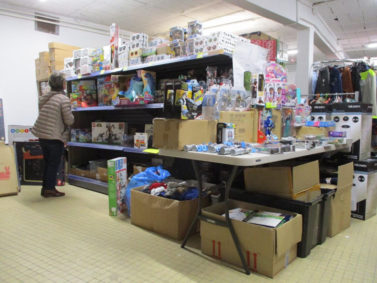 l’espace de vente complémentaires