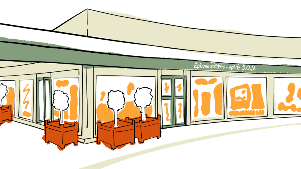 L'épicerie, vue extérieure